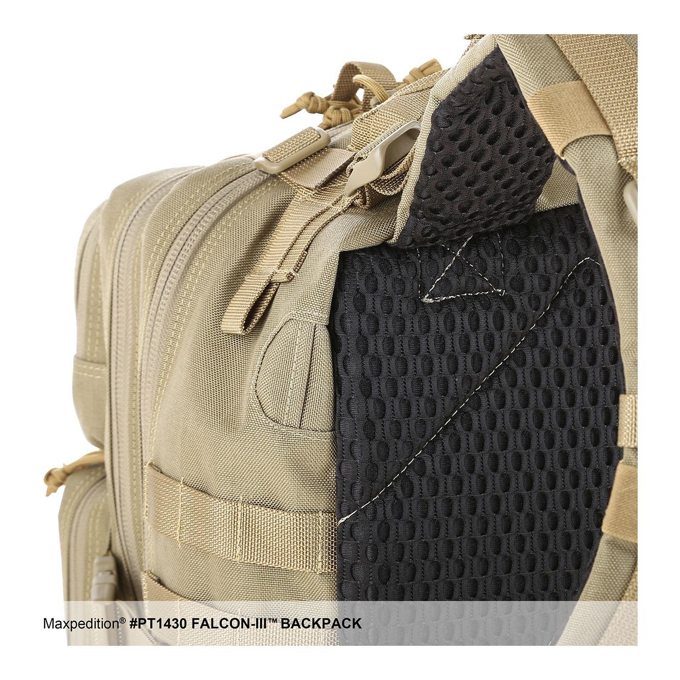 Maxpedition 0513K Falcon-II Backpack, Khaki - KnifeCenter