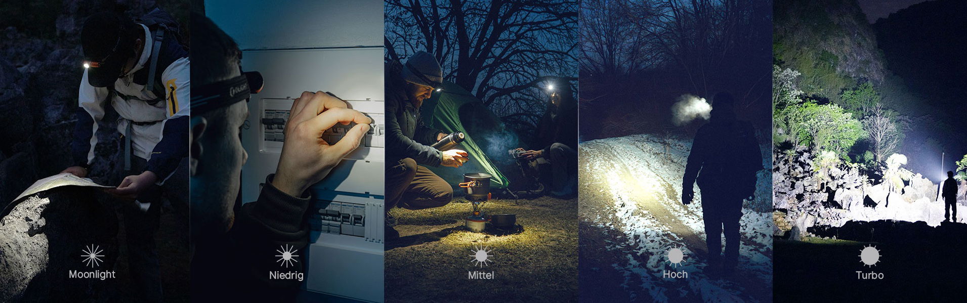 Perun 3 Mini - LED Stirnlampe