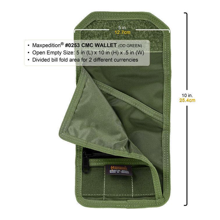 C.M.C. Brieftasche - Schwarz