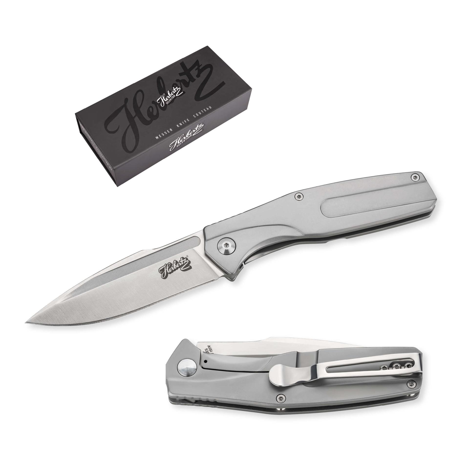 Taschenmesser Edelstahl