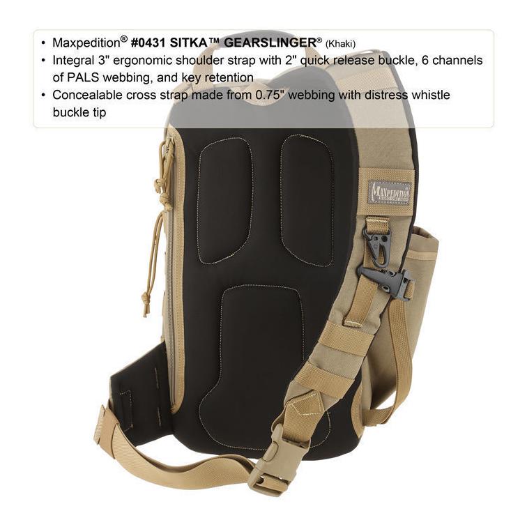 Sac à dos Sitka de Maxpedition, kaki