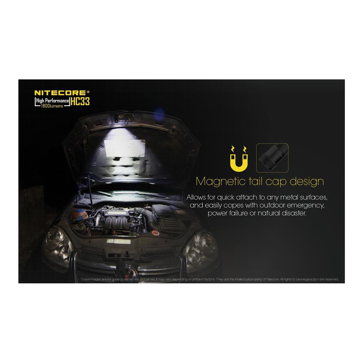 HC33 inkl. Akku - 1'800 Lumen Stirnlampe