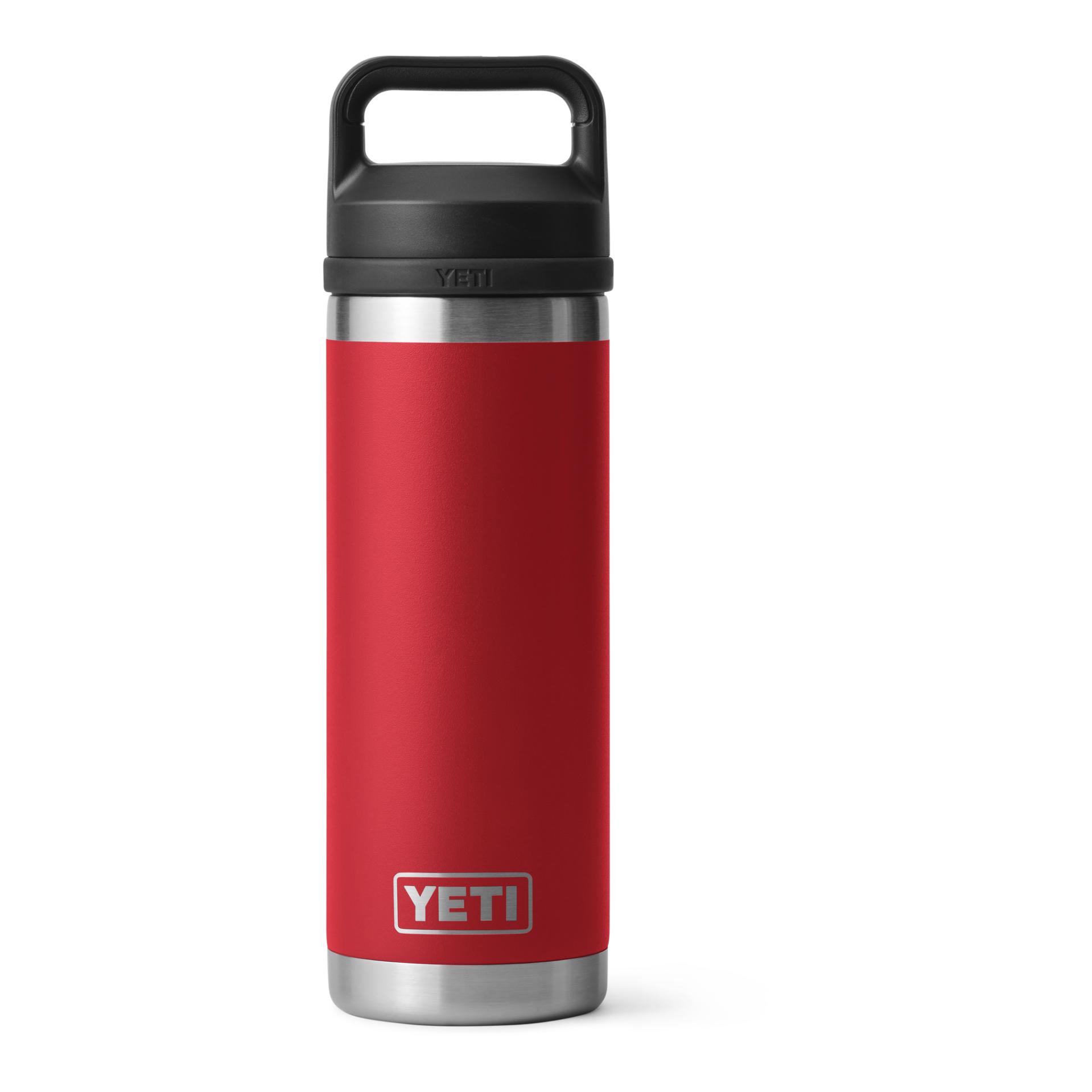YETI RAMBLER 18 OZ BOTTLE WITH CHUG CAP - Trinkflasche - Rescue Red -