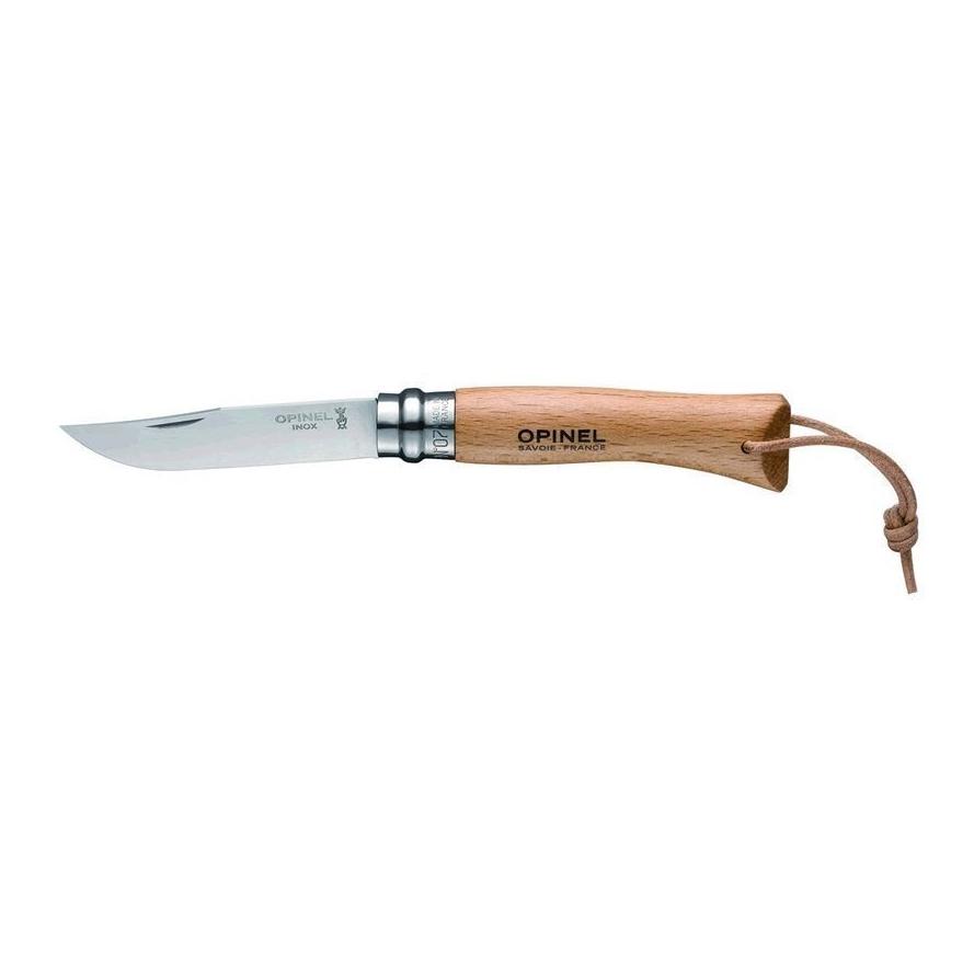 Opinel Nr.8 Mehrzweck Messer - Weissbuche