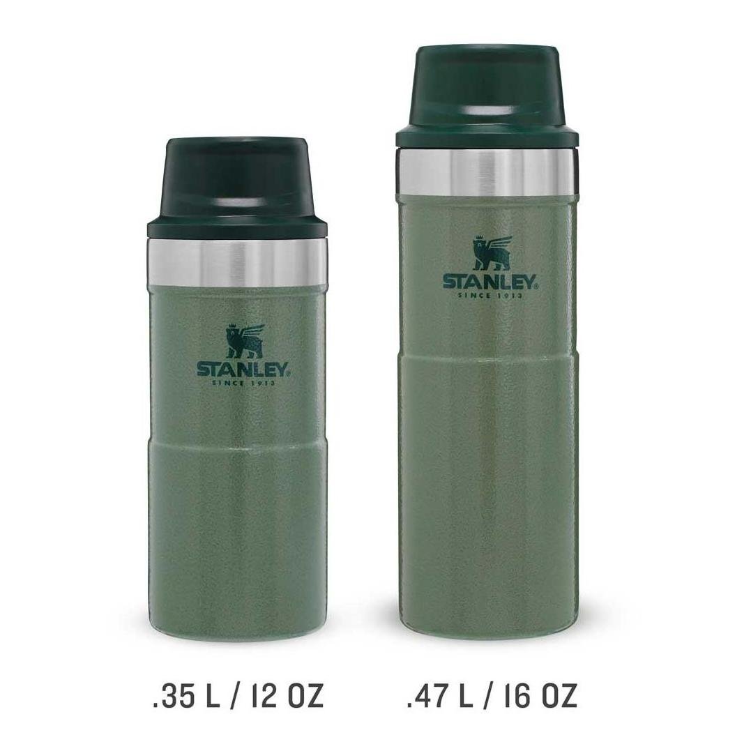 Stanley classic trigger-action travel mug hammertone green 0,47 liters
