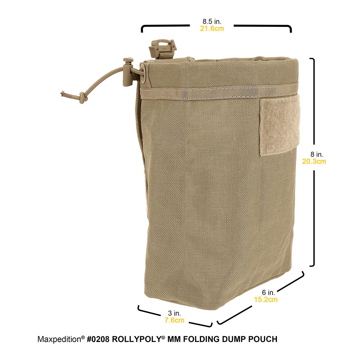 Rollypoly Falttasche - OD Grün