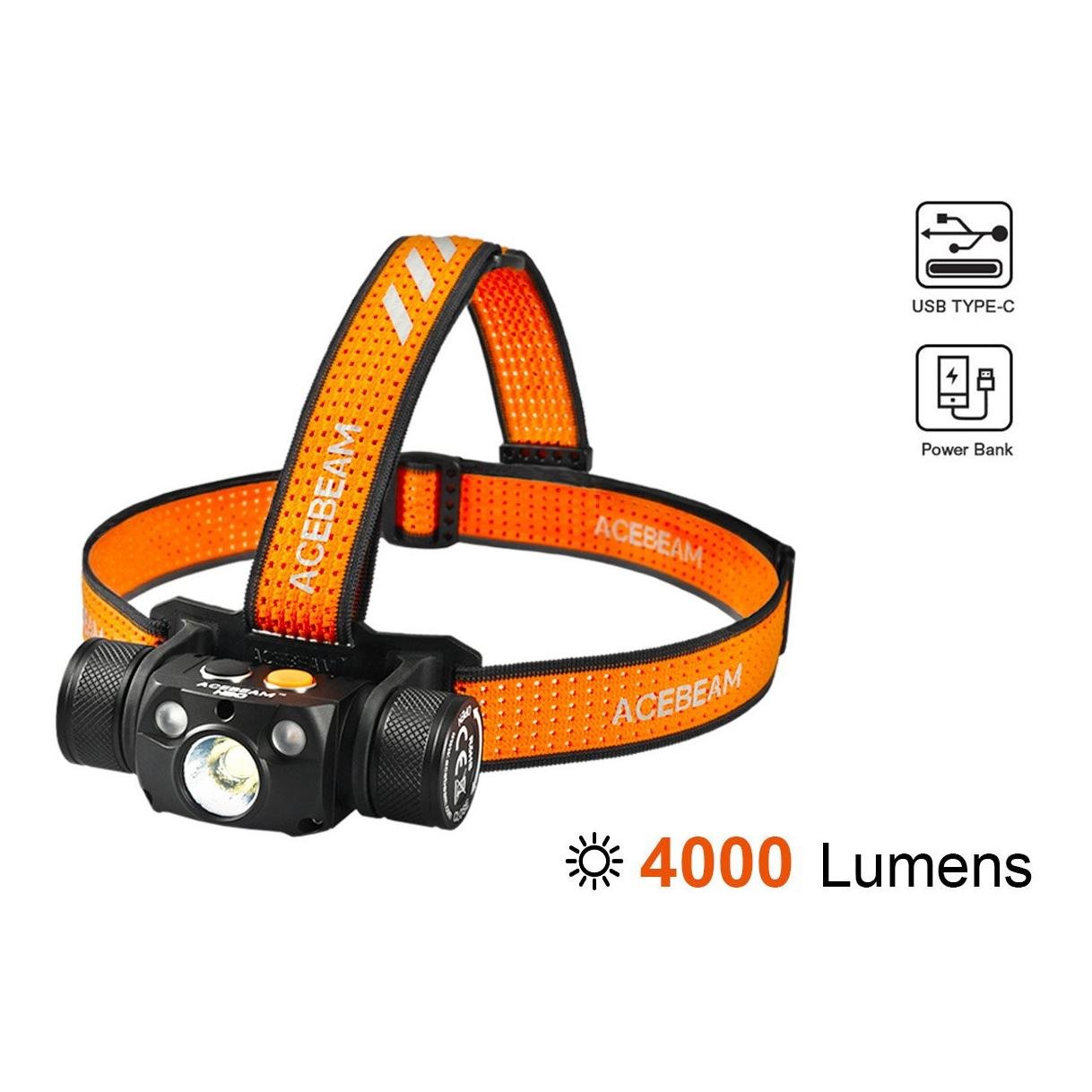 Lampe Frontale Olight Perun 2 mini– 1100 Lumens – Lumière rouge 40