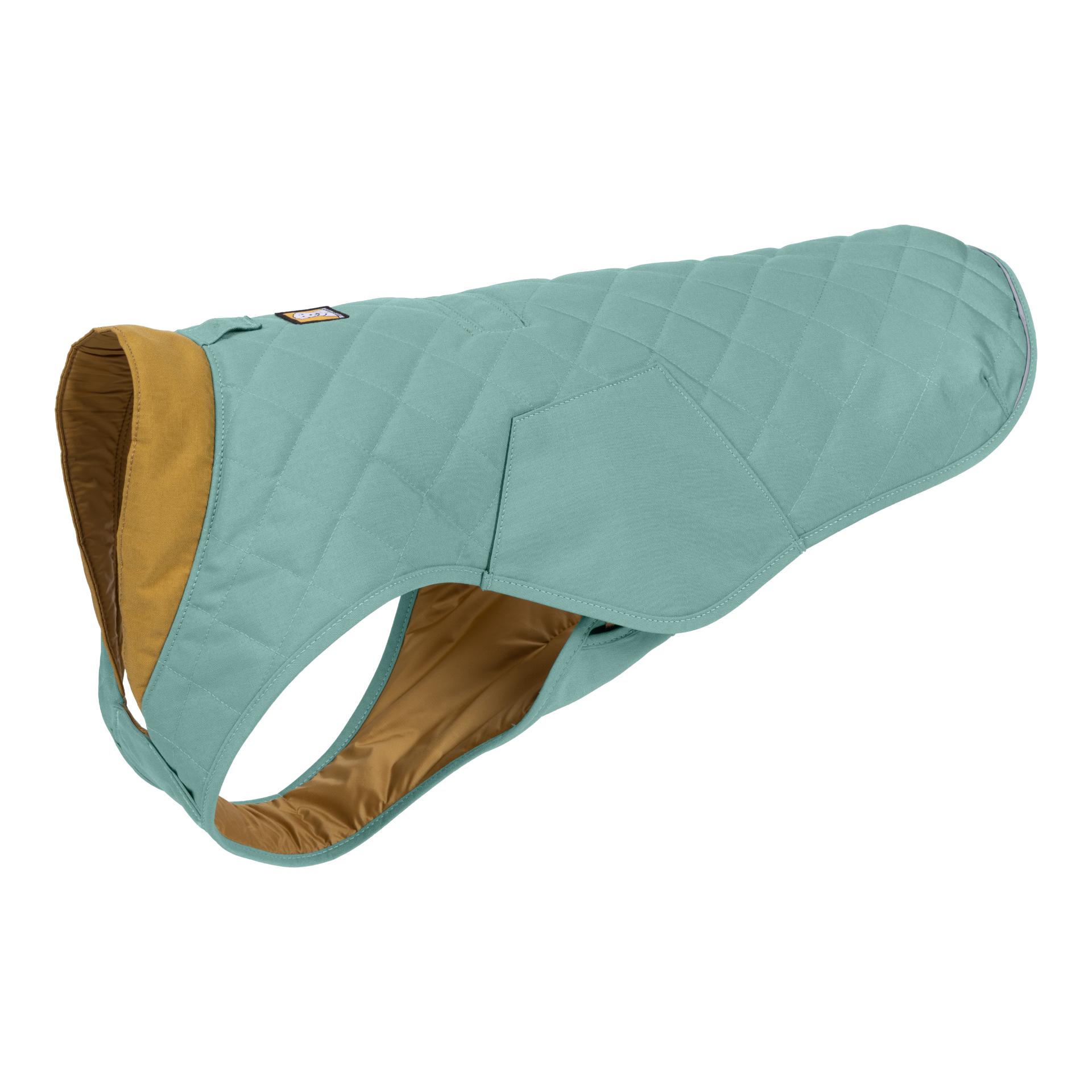Ruffwear Stumptown™ gesteppter Hundemantel - River Rock Green -