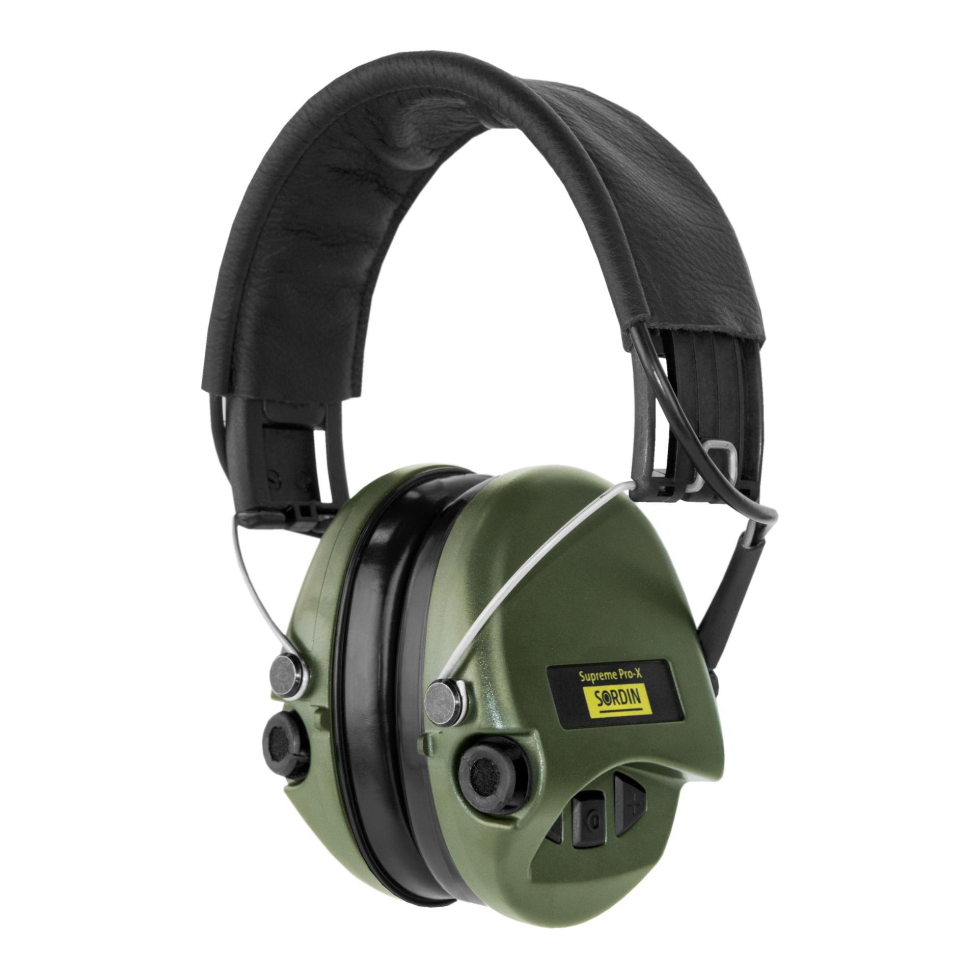 Supreme Pro X mit Lederband und Schaumkissen - Grüne Cups