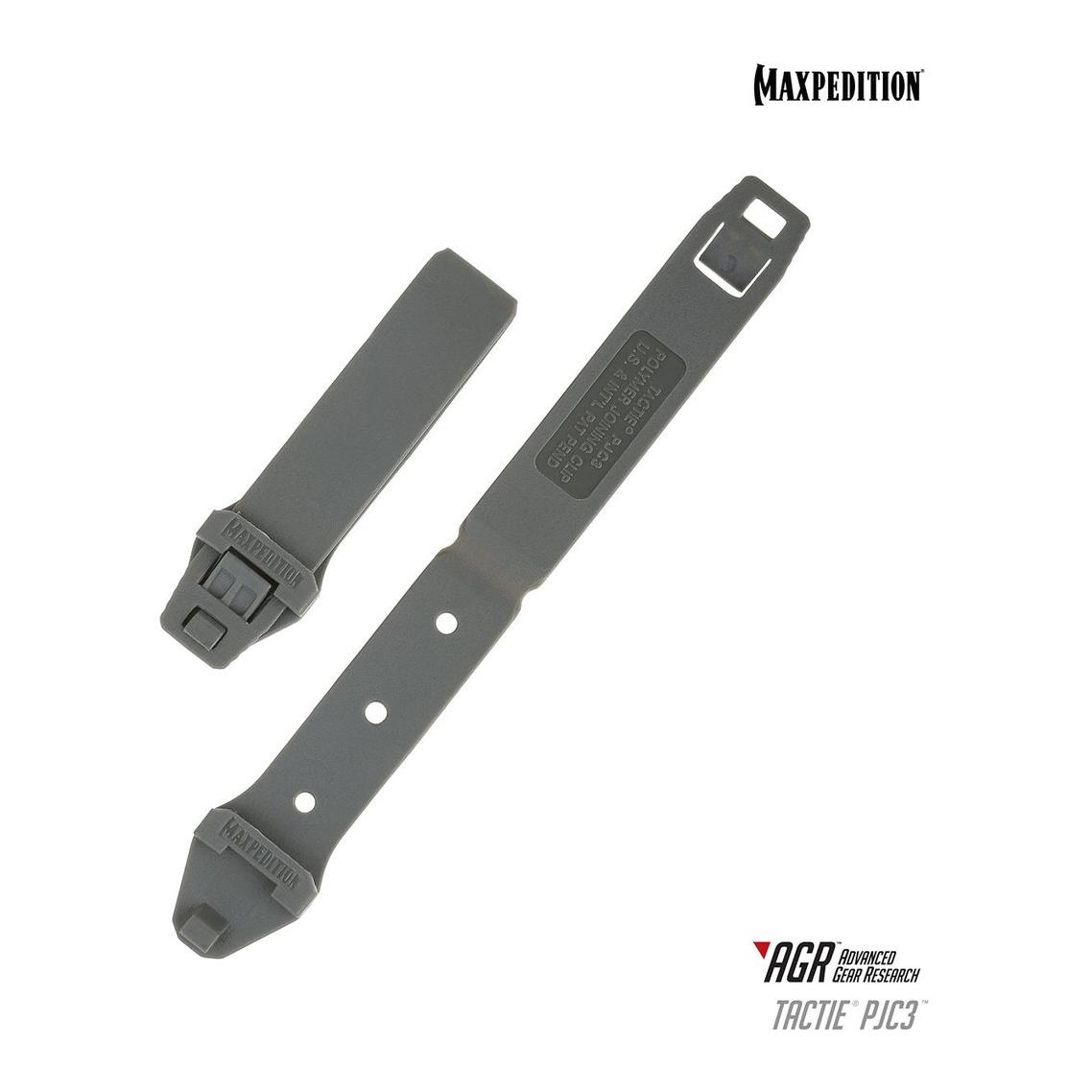 Maxpedition TacTie PJC3 Befestigungsband (6er Pack) - Grau