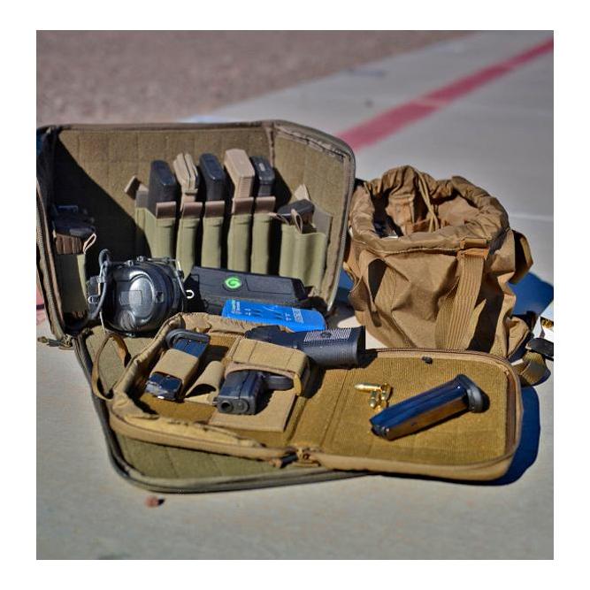 Double Pistol Wallet Cordura - Shadow Grey