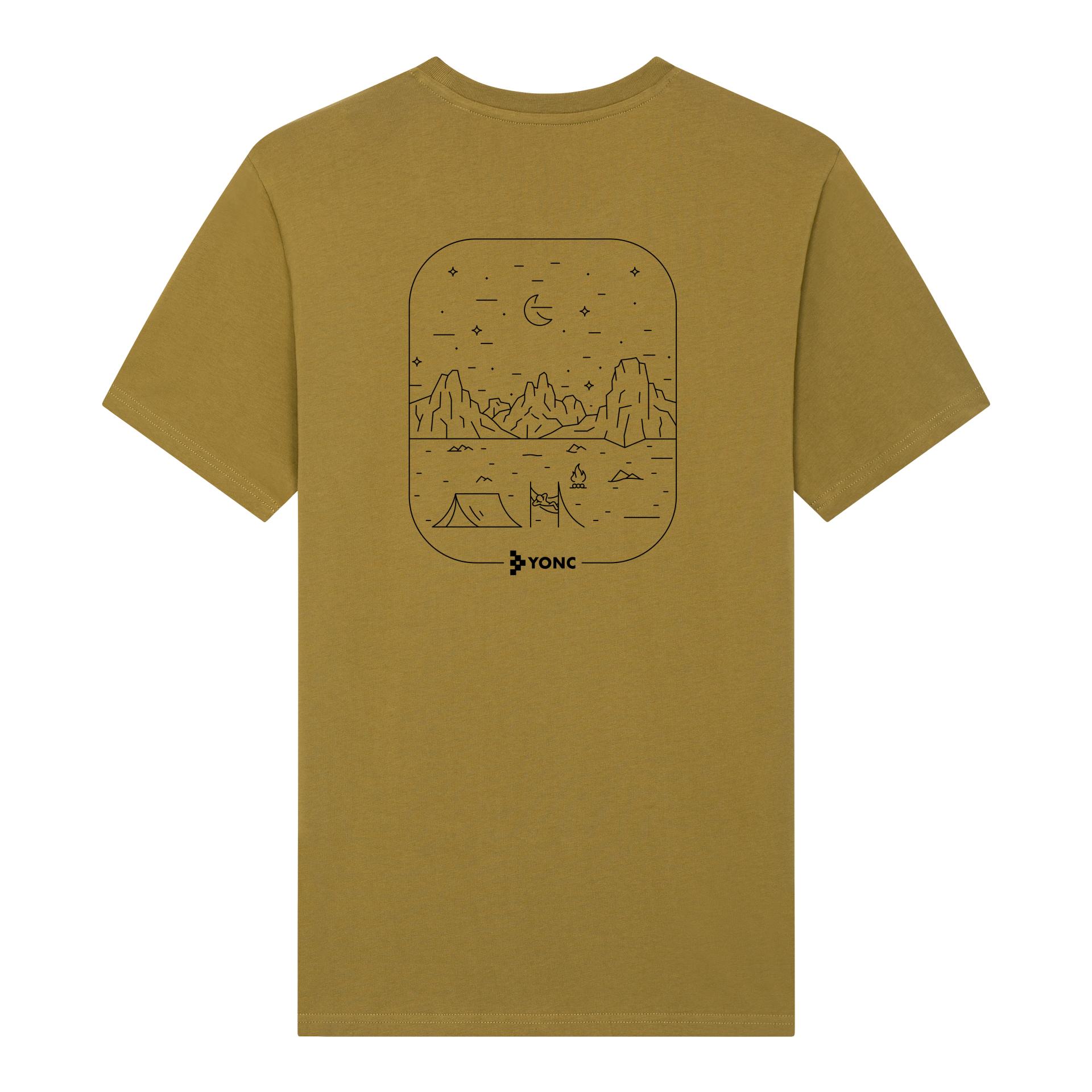 YONC Night Sky Bio T-Shirt - Olive Oil -