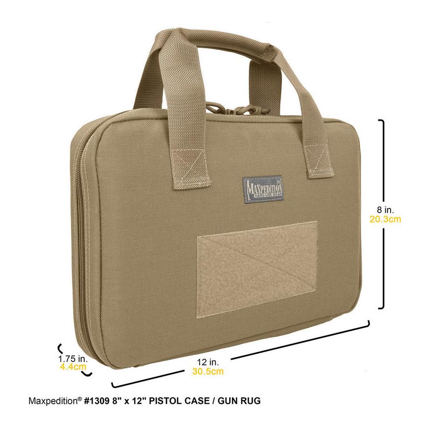 Maxpedition Pistol Case (20 x 25cm) Schwarz