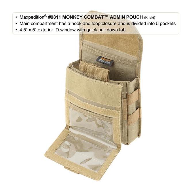 Gürteltasche Monkey Combat Admin Vesten - Schwarz