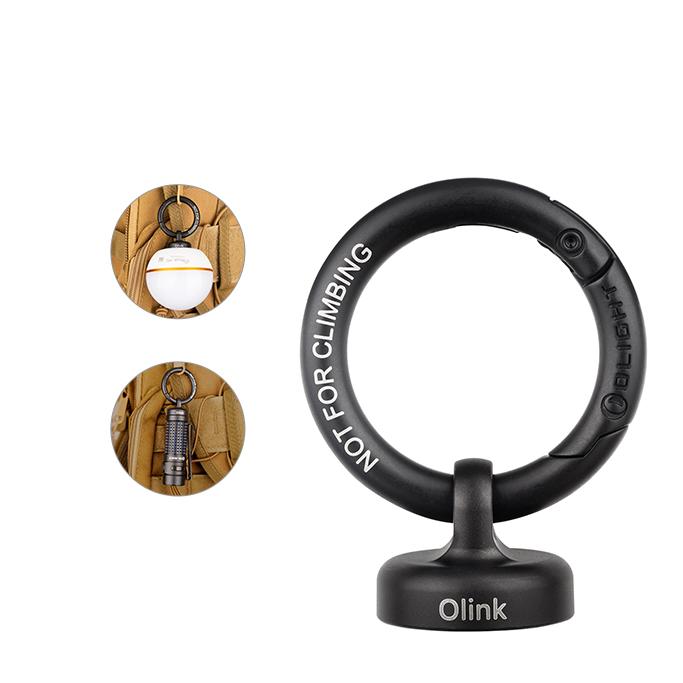 Olink Tragering für magnetisch ladbare Olights - Black -