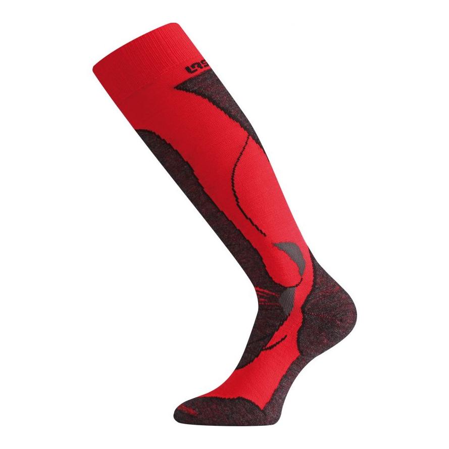 STW Merino SKI-Socken - rot