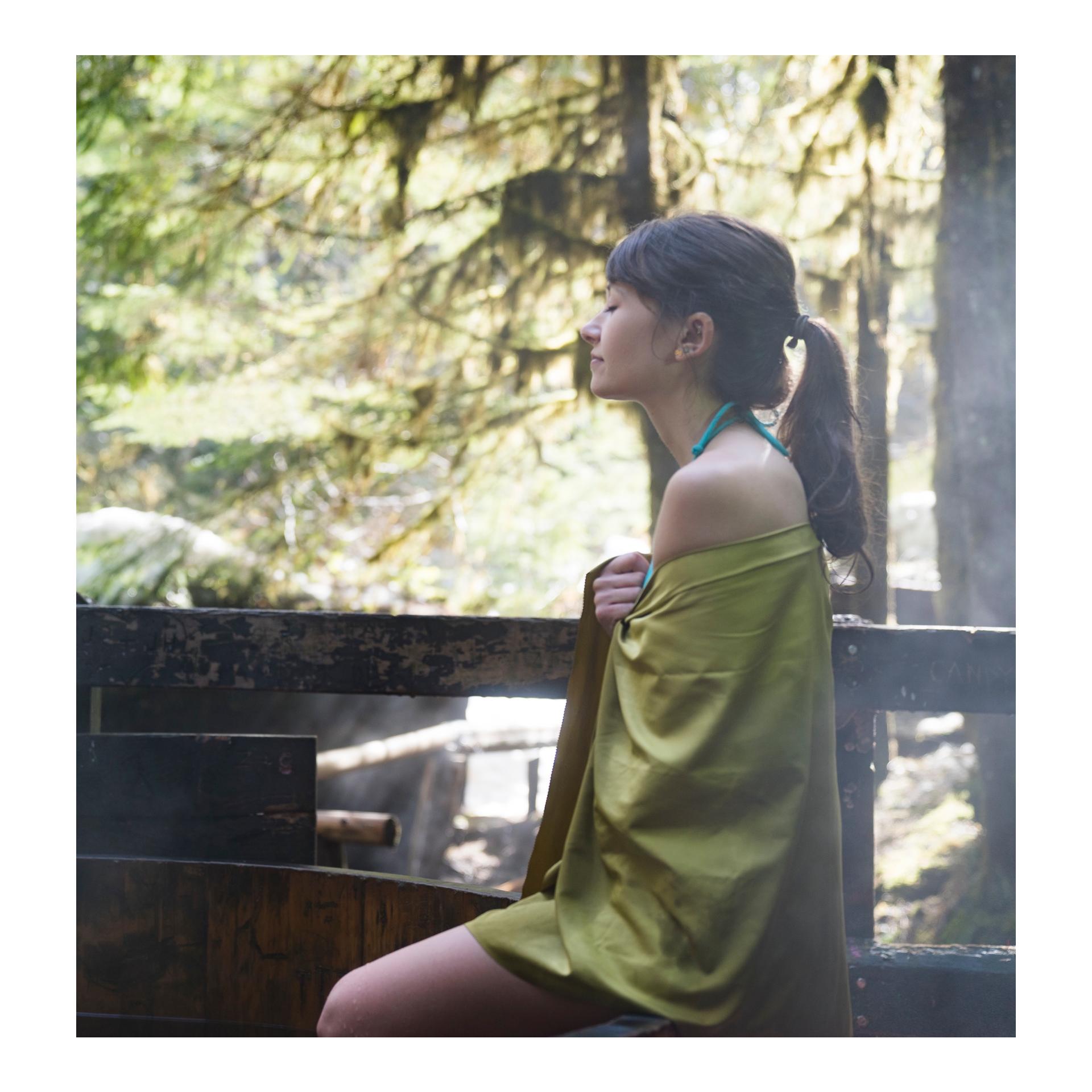 NanoDry Towel Gross - grün