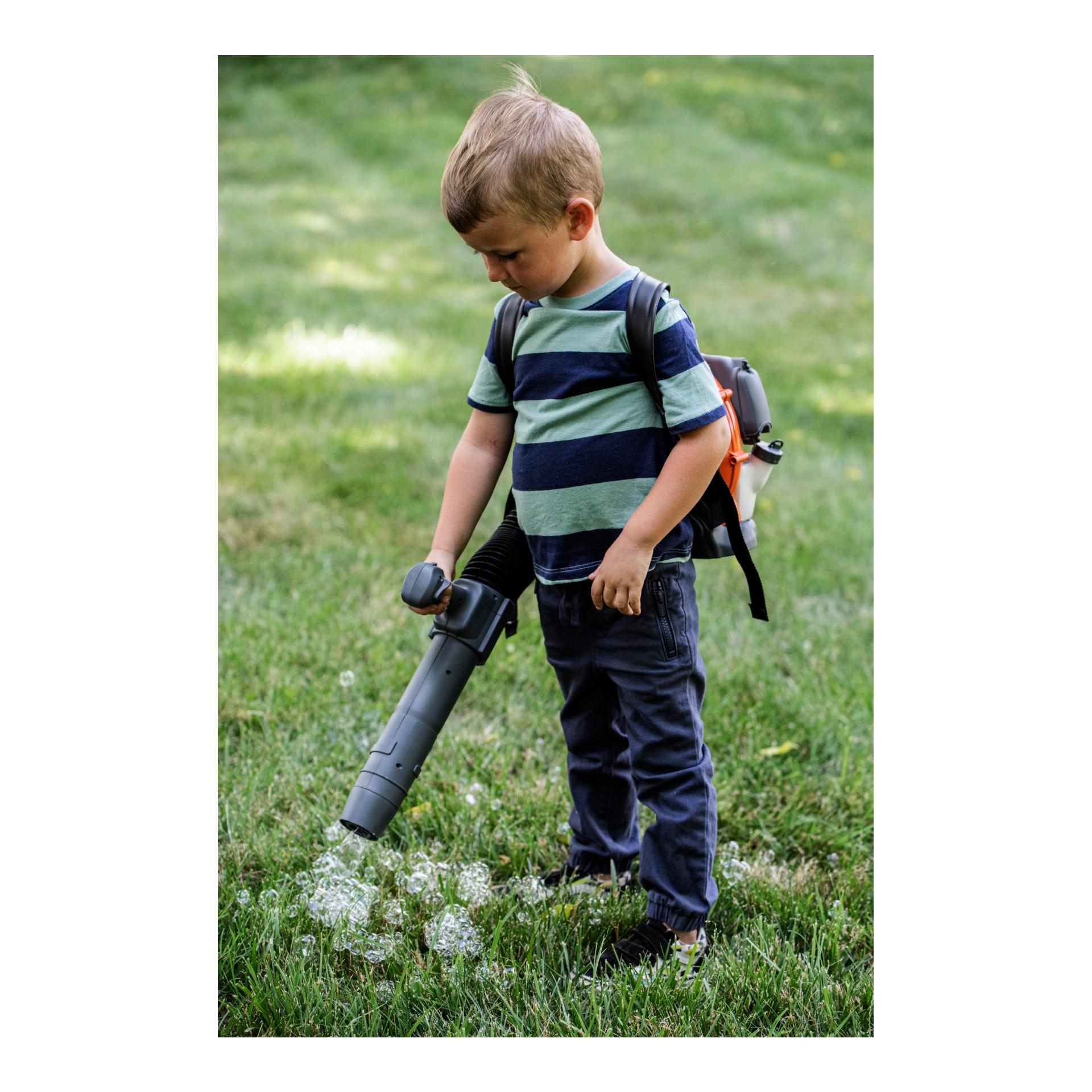 Jouets bulles de savon Souffleur de feuilles