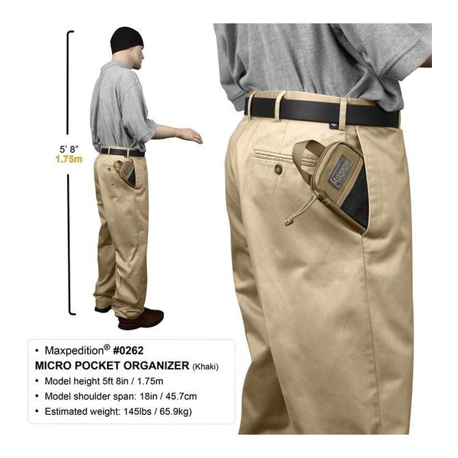 Organiseur de poche micro – vert OD