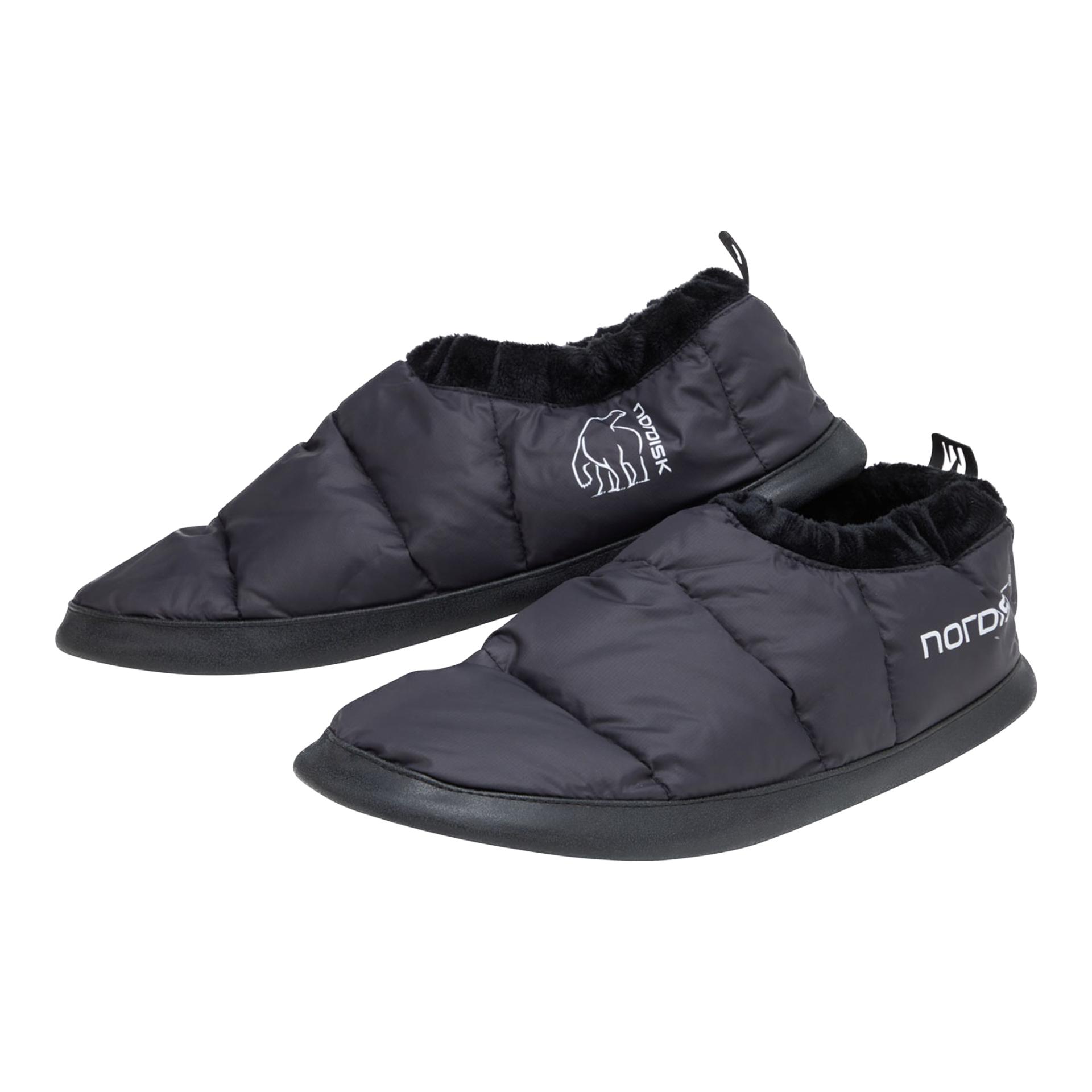 Nordisk Mos Down Hüttenschuhe - Schwarz -