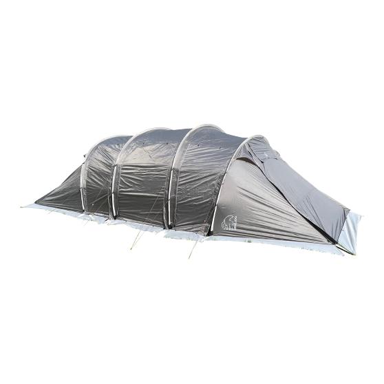 Nordisk Reisa 6 PU Tent grey with grey Skirt - Beige -