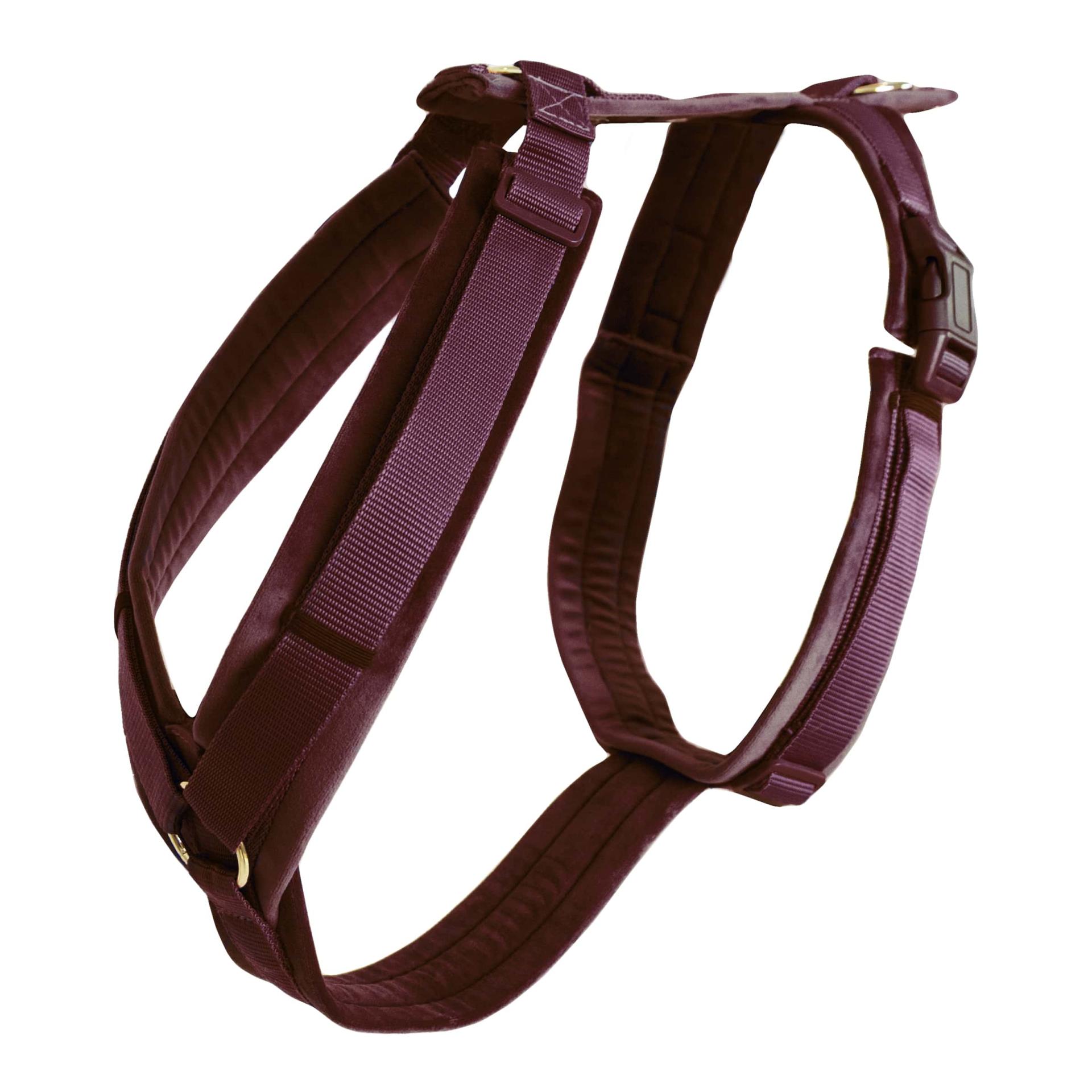 Kentucky Dogwear Hundegeschirr Active Velvet - Bordeaux -