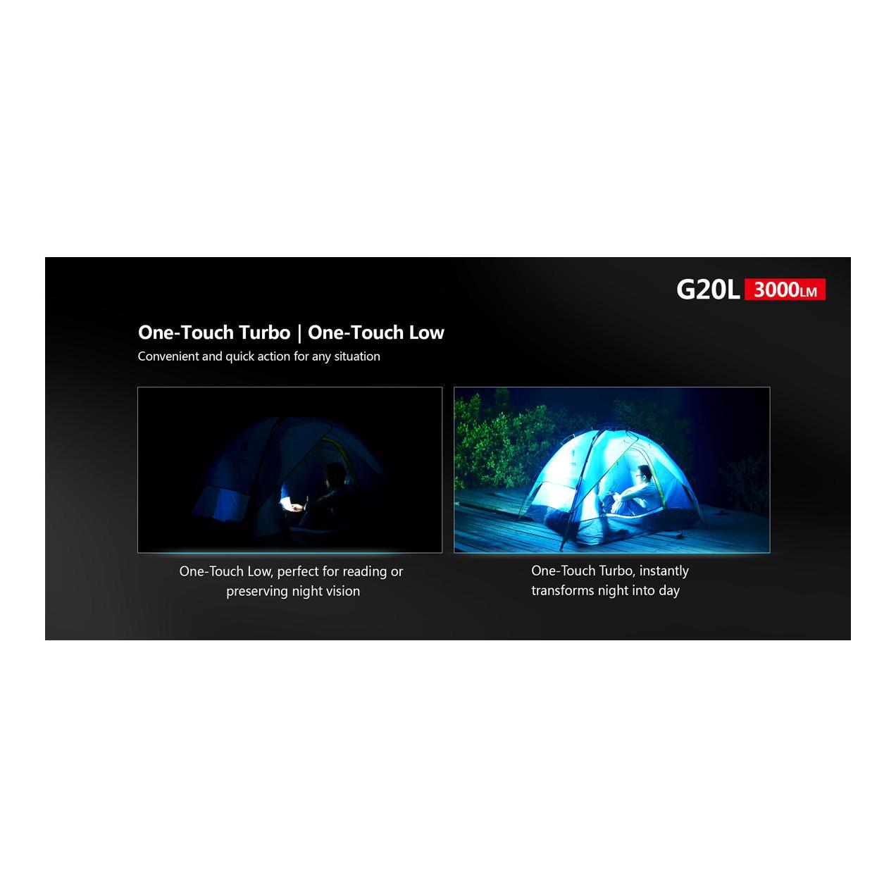 G20L LED Taschenlampe