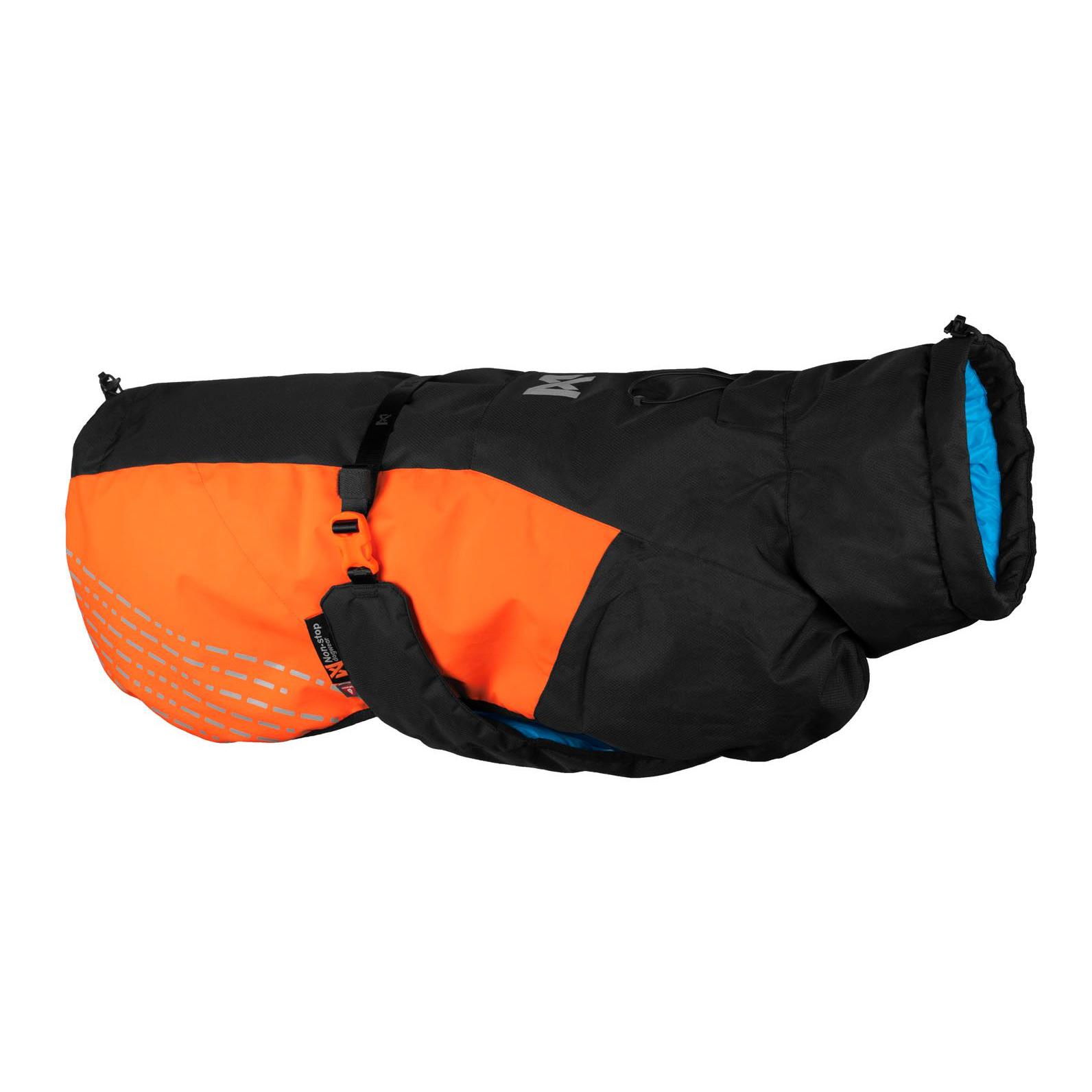 Non-stop Dogwear Hundemantel Glacier Jacket 2.0 - Black/Orange -