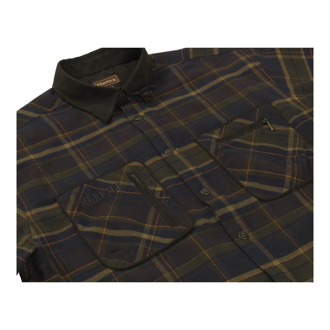 Pajala Hemd - mellow brown check