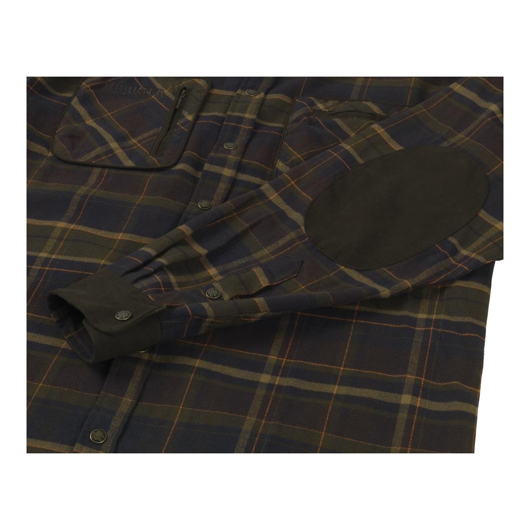 Pajala Hemd - mellow brown check